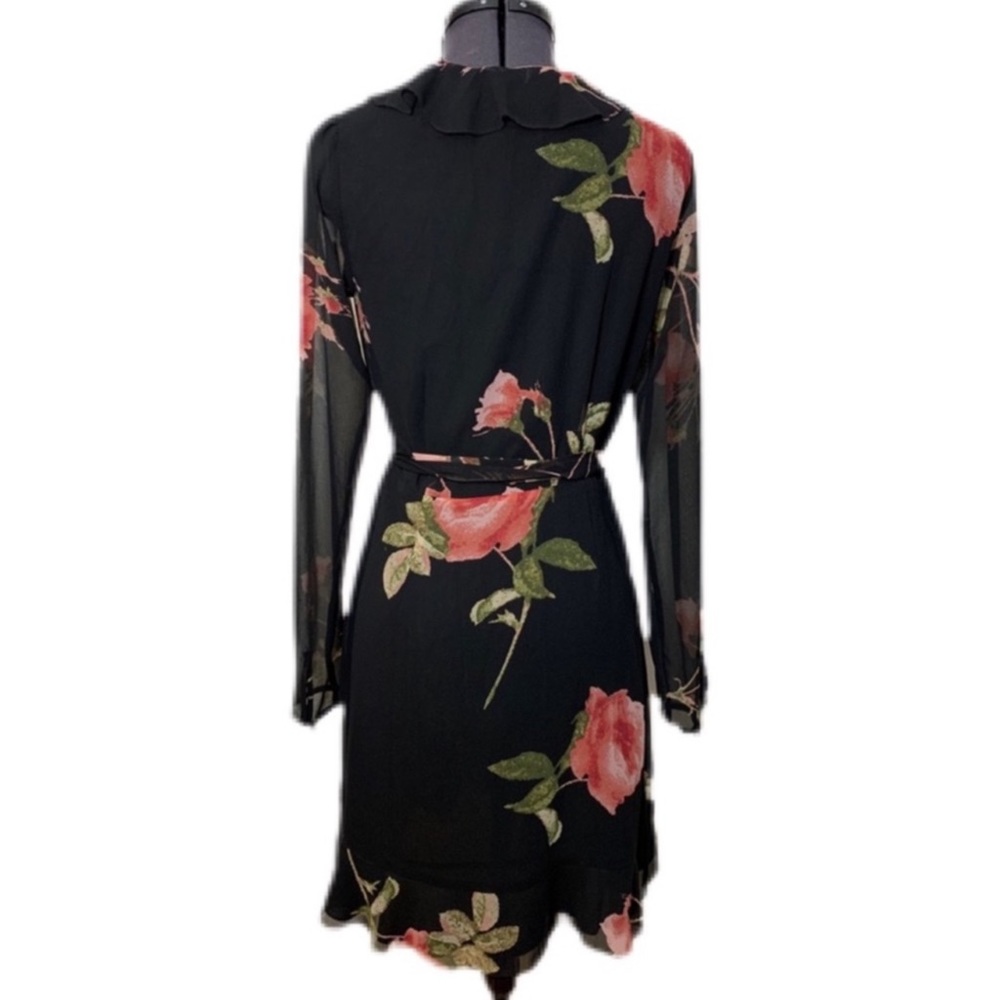 Aritzia Wilfred Louise Floral Wrap Dress NWT - Picture 2 of 5